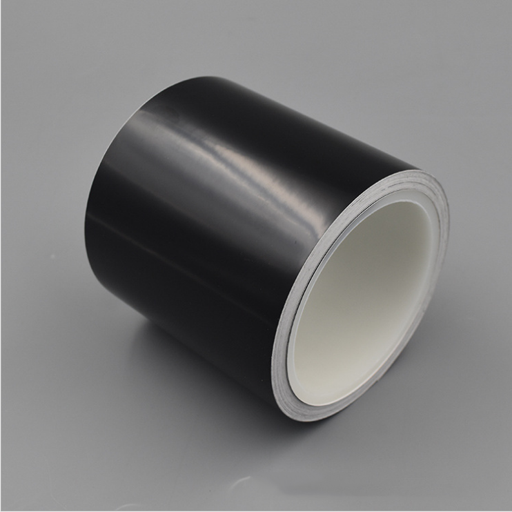 供应日本DIC LS-016H代替品PET聚酯超薄单面遮光胶带 精密模切0.03mm