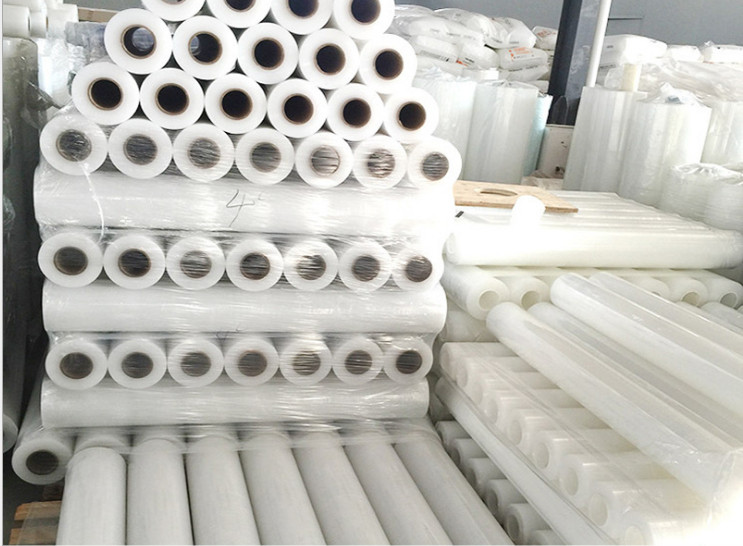 钛金板塑钢板PE透明中低粘保护膜厂家供应免费试样规格分切