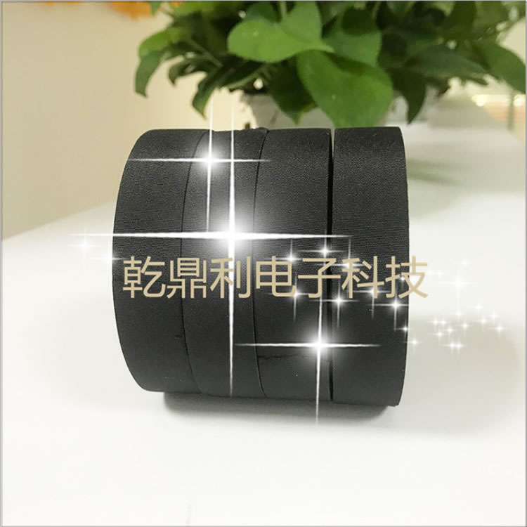 黑色线束胶带 3M涤纶布胶带 阻燃涤纶布线束胶带-汽车涤纶布线束胶带-线路绝缘包扎-德莎51608代替品-德莎51618代替品