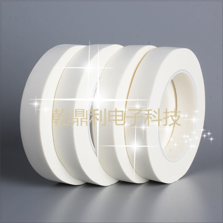 白色阻燃醋酸布胶带 耐高温绝缘醋酸布 醋酸布胶带-黑色醋酸布绝缘胶带-耐高温阻燃汽车线束胶带-电器绝缘耐高温胶布-液晶屏排线线束固定可用