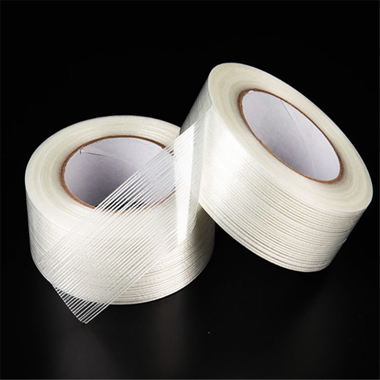 玻璃纤维胶带 /不残胶条纹玻璃纤维胶带 /QDL-TW-696