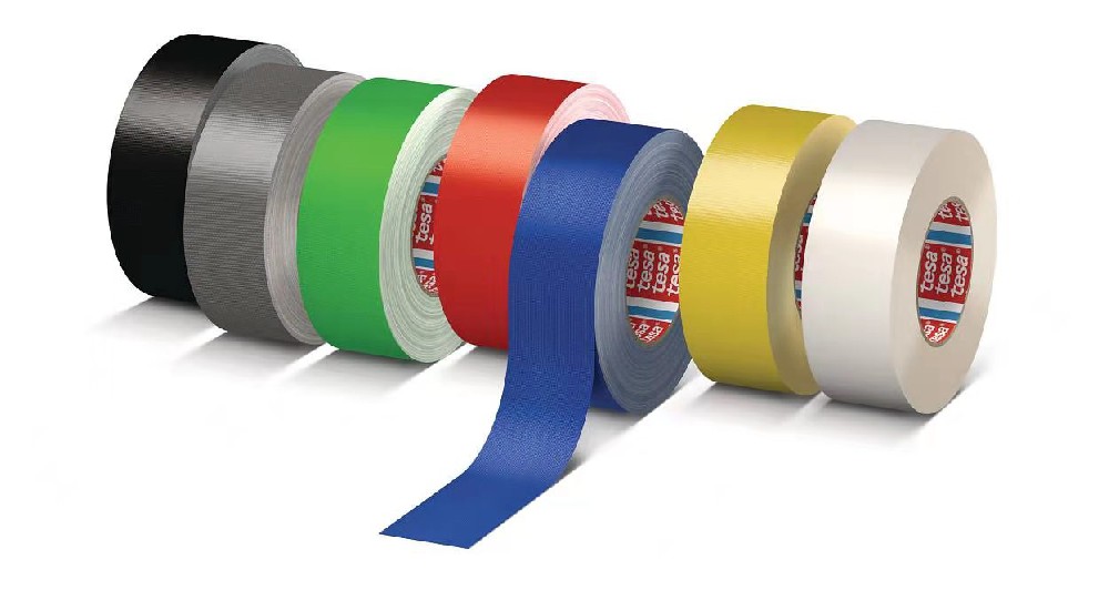 德莎4688原装正品tesa胶带银灰色布基高温遮蔽堵孔捆扎包装单面胶