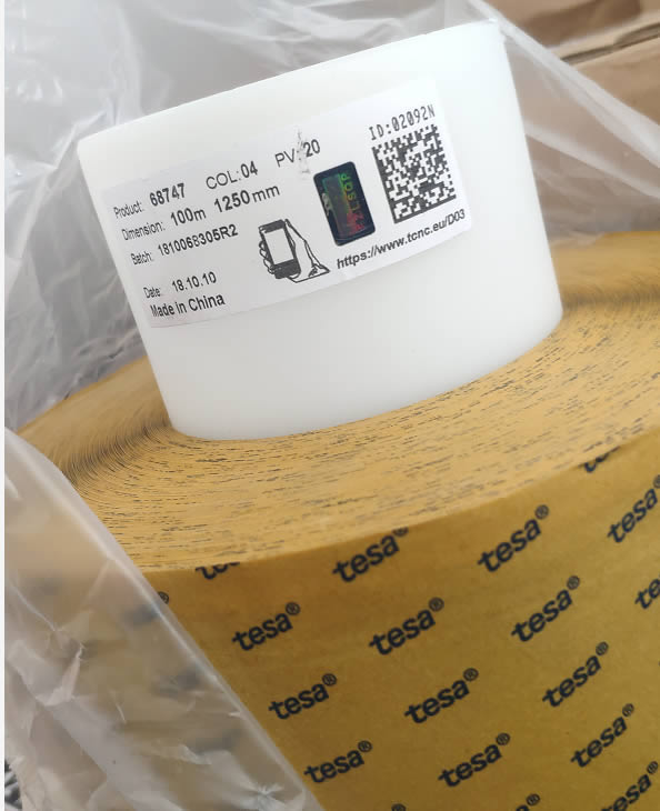 德莎68747 黑色双面自粘性胶带 黑色PET基材改性丙烯酸胶系