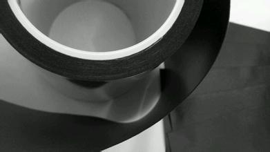 德莎7100 TESA7100 高电阻阻光胶带纯黑单面胶带黑色PET薄膜胶带