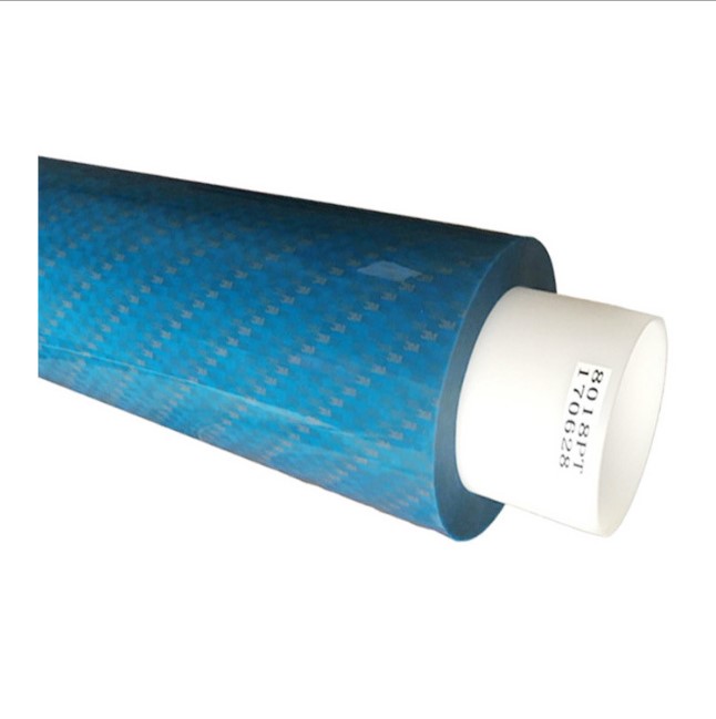 3M8004PT正品0.04MM超薄PET双面胶蓝色离型膜胶带冲型模切材料