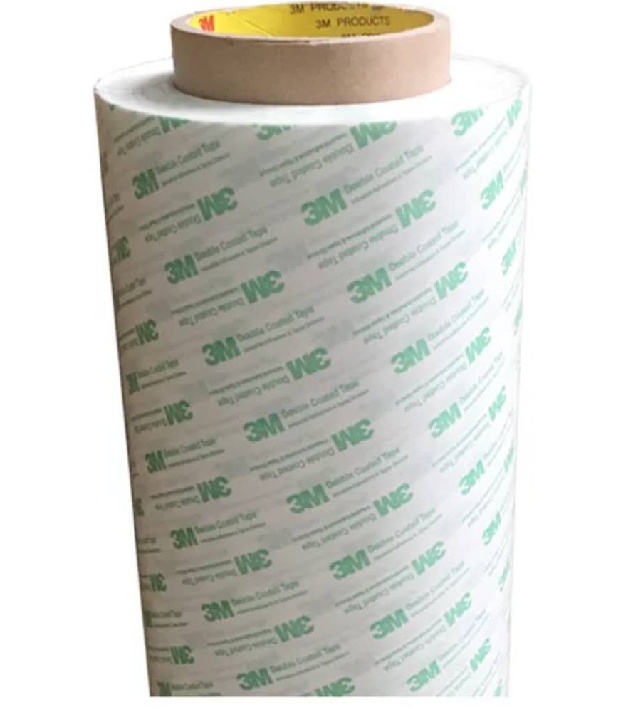 3m55261双面胶0.1MM厚透明PET铭牌家电装饰件粘接固定