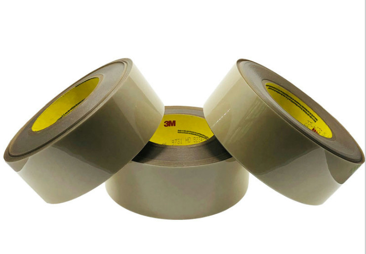 3M9731双面胶 透明PET硅胶专用胶带 丙烯酸涂布耐高温胶膜