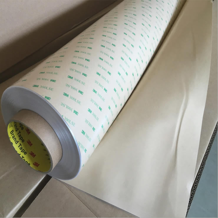 3m9672le双面胶 3m300lse无基材纯胶膜耐高温防水胶带