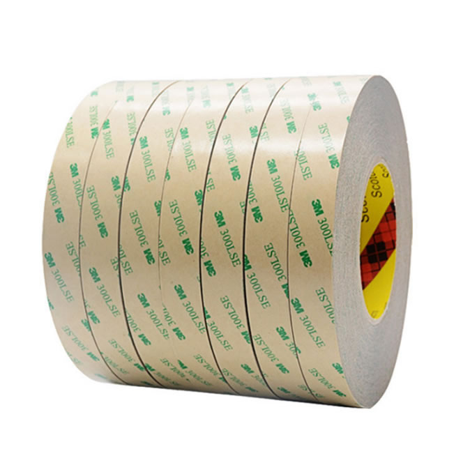 3M93015LE 厚度0.15 PET透明双面胶带可分切代模切冲型加