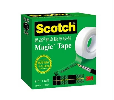 3M 思高® 胶带®隐形胶带，3M810-QC25