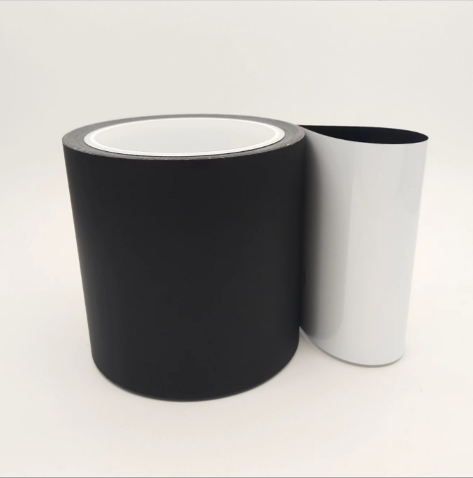 TERAOKA寺冈707#4 0.03代替品黑色PET超薄双面胶带 黑色超薄pet双面胶半透黑超薄双面胶带 纳米晶磁片石墨贴合0.03mm厚