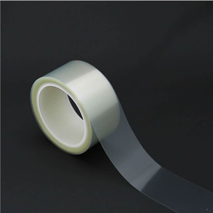 TERAOKA寺冈610S代替品PET橡胶胶带 pet无声胶带批发 橡胶型opp撕膜胶带剥离贴片托底高粘性静音胶带0.05mm厚