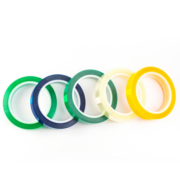 TERAOKA寺冈480#25代替品PPS硅胶胶带 锂电池终止胶带耐酸碱电解液新能源电池软包绝缘绿色数字终止胶带0.05mm厚