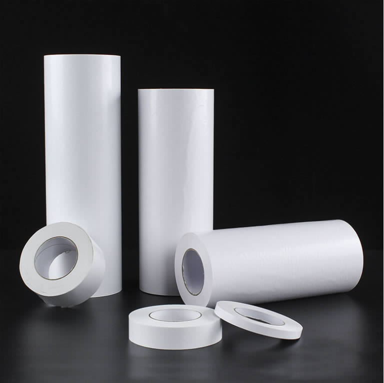 TERAOKA寺冈7721代替品低VOC无纺布双面胶带 耐温阻燃低汽味汽车内饰耐高温无纺布基材双面胶汽车胶带生产0.13厚