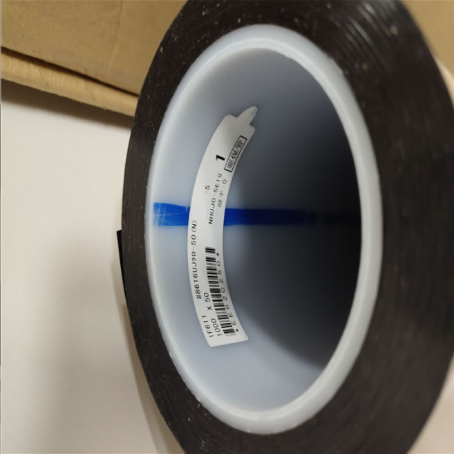 DIC8616DJB-50聚酯基材双面胶超強接着高遮光超強接丙烯酸粘着剂