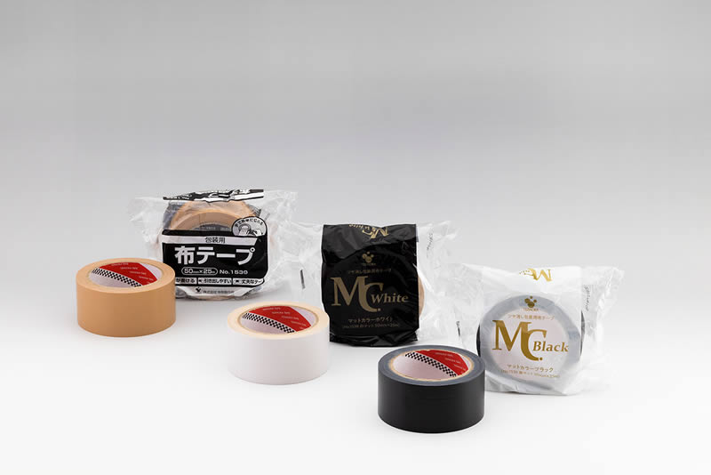 TERAOKA寺岗胶带 寺冈1539 彩色布基胶带 单面布基胶带强力防水婚庆展会地毯胶带布基胶带0.13mm厚