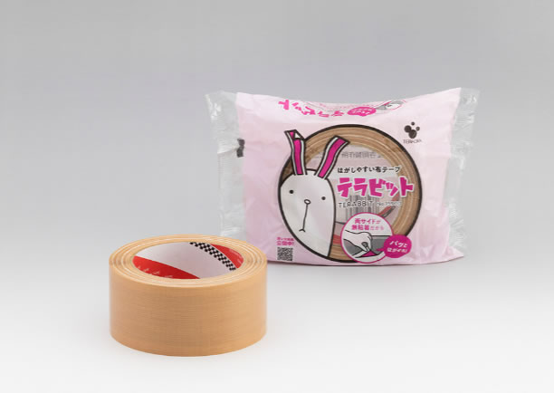 TERAOKA寺岗胶带 寺冈1590D 彩色布基胶带 单面布基胶带强力防水婚庆展会地毯胶带布基胶带0.21mm厚