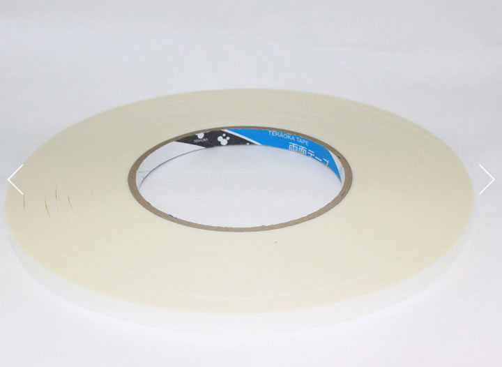 TERAOKA寺岗胶带 寺冈7051w薄膜双面胶带 固定需要透明度的光学片、FPC 和 LED 周围具有排斥特性的材料0.05mm厚