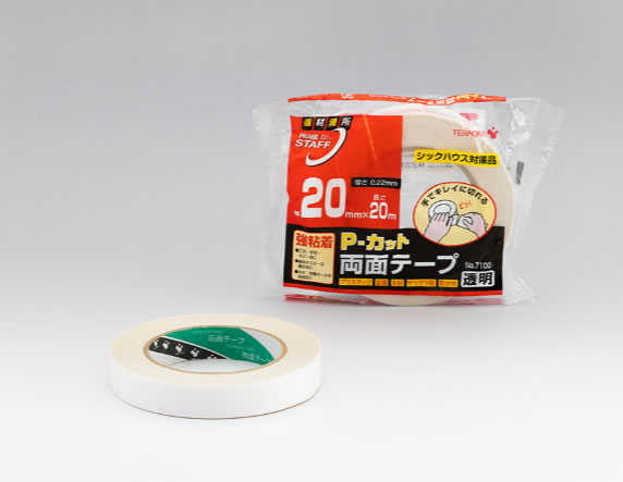 TERAOKA寺岗胶带 寺冈7100 防水亚克力双面胶带 聚乙烯布胶带 外墙材料、屋面材料的临时固定、接缝防水密封 0.22mm厚 TERAOKA寺岗胶带 寺冈7100 防水亚克力双面胶带 聚乙烯布胶带 外墙材料、屋面材料的临时固定、接缝防水密封 0.22mm厚