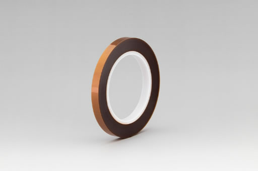 TERAOKA寺岗胶带 寺冈7602#25 Kapton双面胶带 双面薄膜胶带具有优异的耐热性，加热后不会留下残胶 0.085mm厚