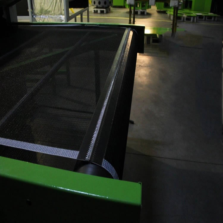 铁氟龙钢扣接头高温网带