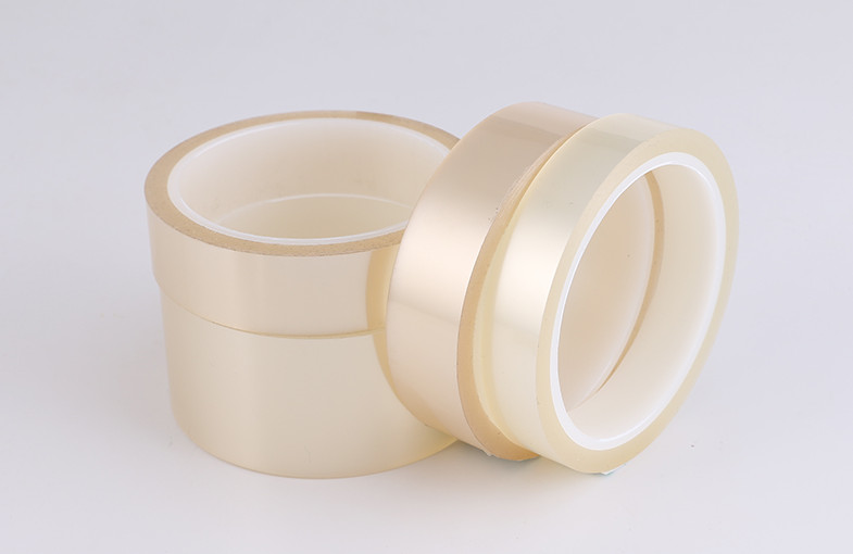 透明高温胶带耐高温LED灯胶带透明胶带线路板PCB板电镀胶电子保护喷涂遮蔽PET耐高温胶带无痕单面胶纸