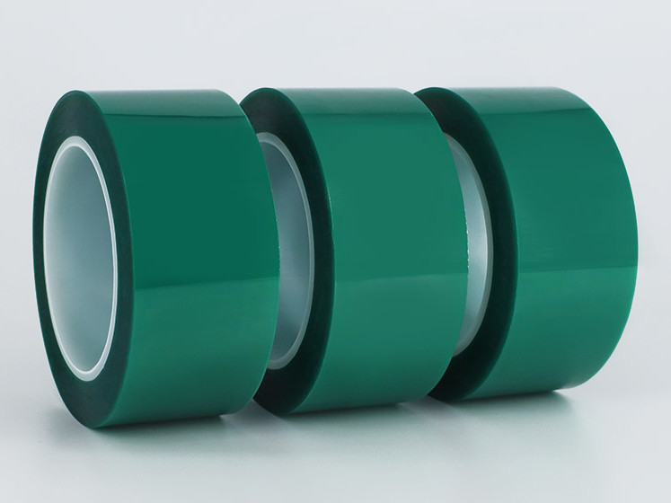 高温胶带 PET绿色高温胶带 PET绿胶带 电镀胶带 烤漆胶带 33米母卷批发