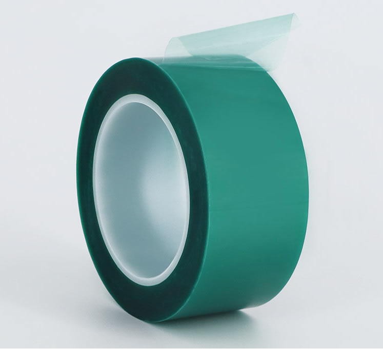 PET绿色高温胶带PCB线路板电镀汽车烤漆无痕遮蔽胶带绿色喷涂耐高温胶布酸碱喷塑防烤保护膜绿色胶带