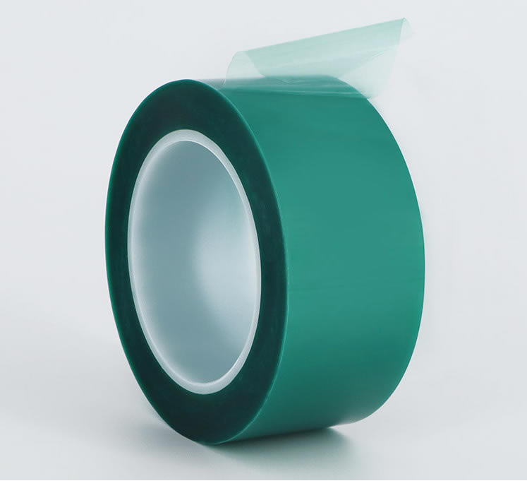 PET绿色高温胶带PCB线路板电镀无痕胶带锡炉遮蔽耐高温胶带绿胶带