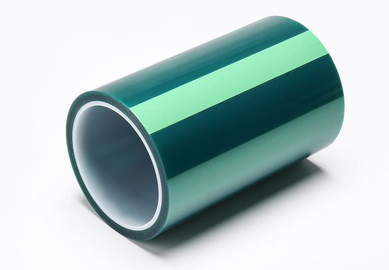 PET绿色高温胶带 半透明耐高温无痕遮蔽胶带 PCB板电镀喷漆烤漆保护膜33米耐温200度