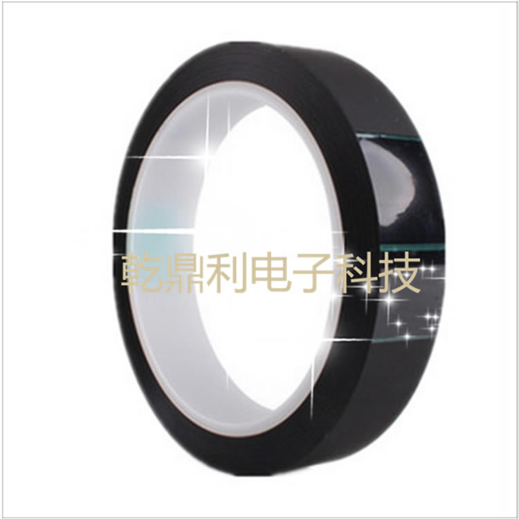 哑黑金手指胶带 耐酸碱哑黑高温胶 哑黑聚酰亚胺胶带-耐酸碱哑黑高温胶-哑黑高温胶 专业厂家