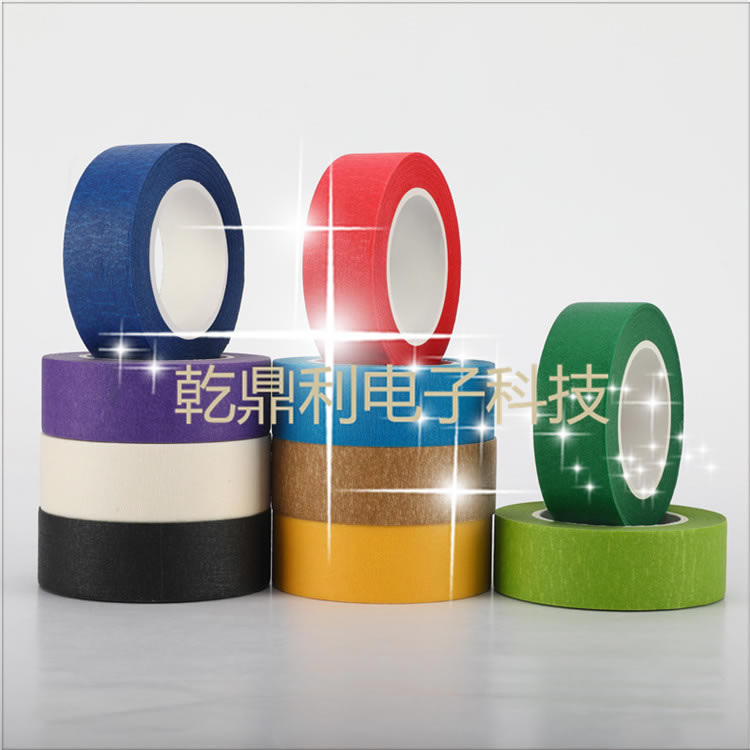 彩色美纹纸胶带手撕手帐纸胶带儿童艺术包装和纸胶带12种颜色定制