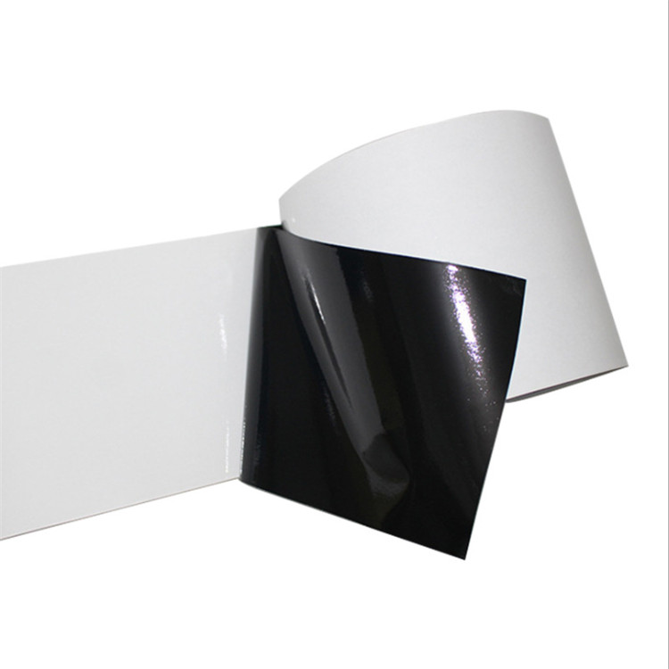 PET高温黑白双面胶遮光胶纸带菲林黑色耐高温遮光胶纸带冲型