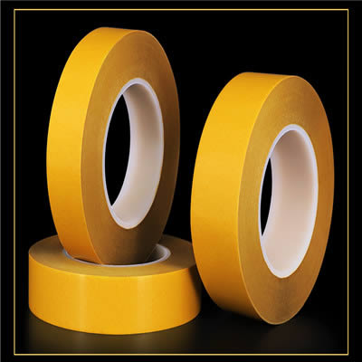 德莎4982代替品透明无痕强力高粘度超薄耐高温PET双面胶带 CNC模胚机铝雕刻机加工固定不容易撕烂断双面胶0.1mm