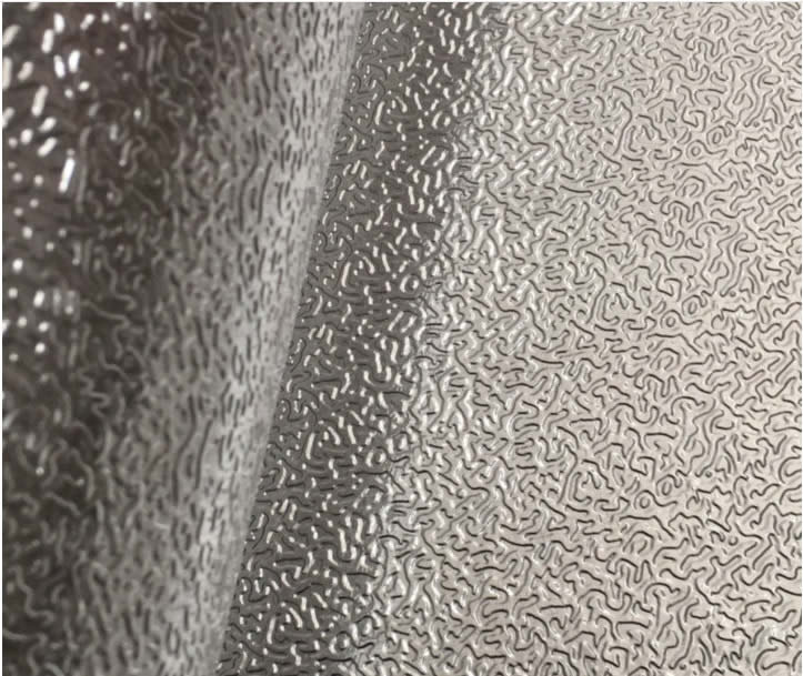 冰箱铝箔压花胶带 压花铝箔冰箱胶带 压花铝箔胶带